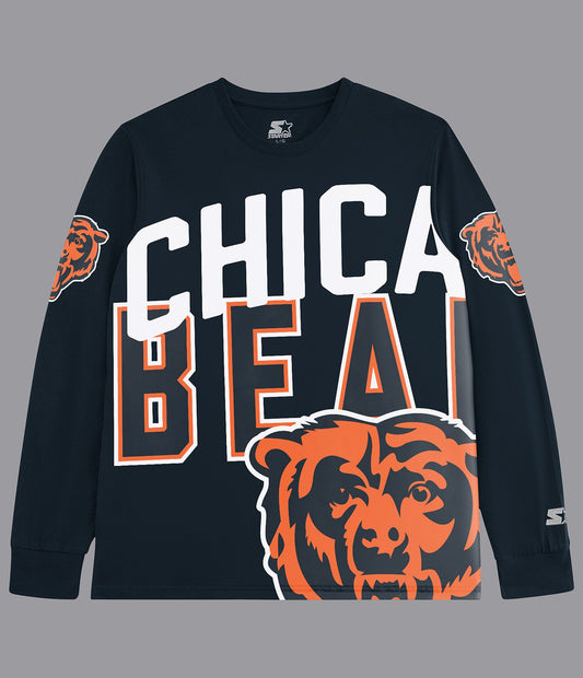 Chicago Bears Clutch Hit Long Sleeve Graphic Tee