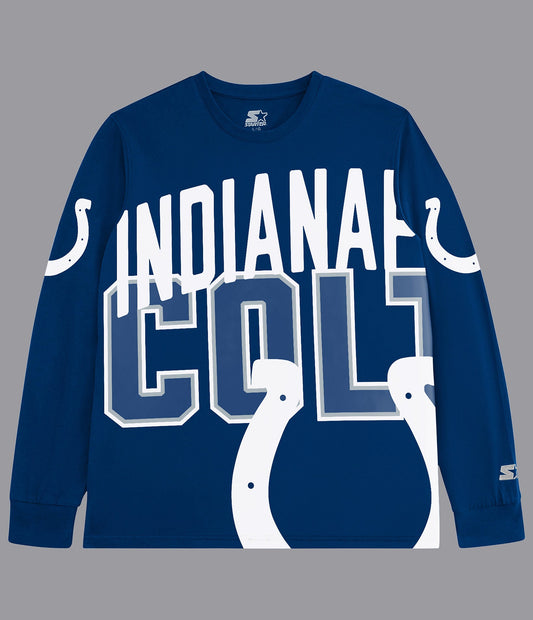 Indianapolis Colts Clutch Hit Long Sleeve Graphic Tee