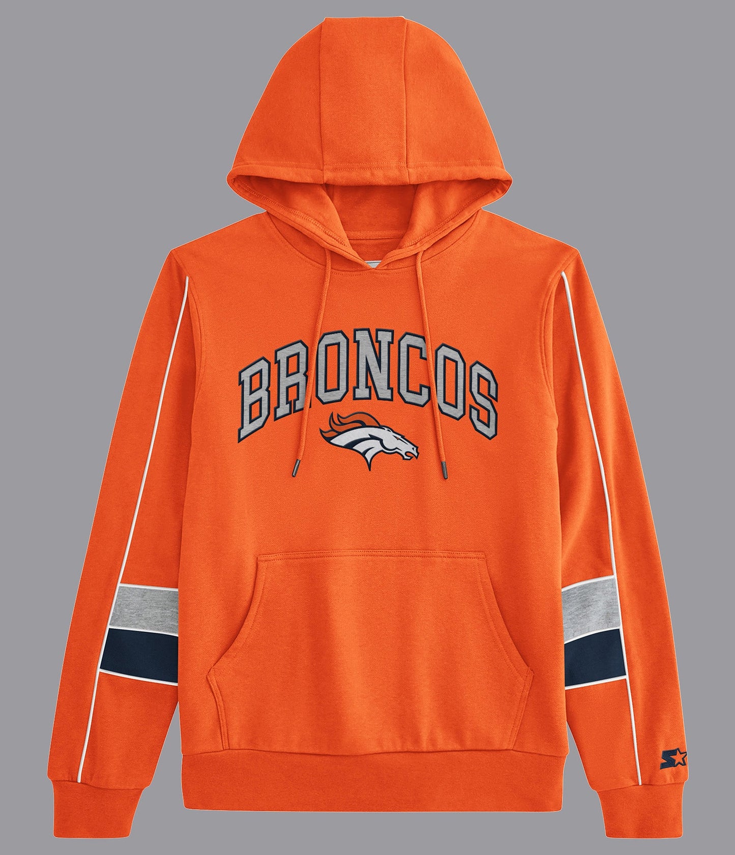 Denver Broncos Captain Pullover Hoodie