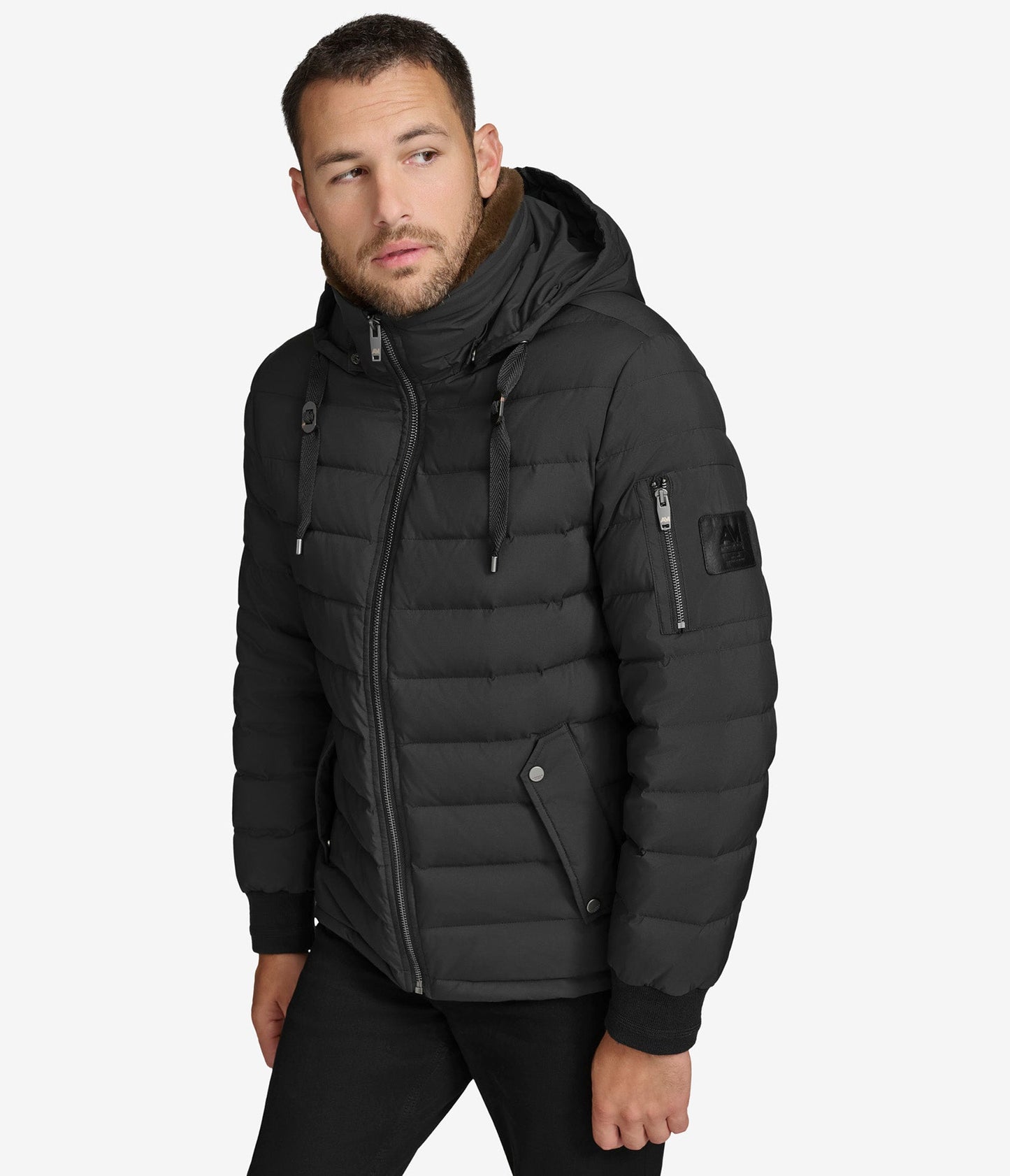 Loxton Puffer With Faux Collar