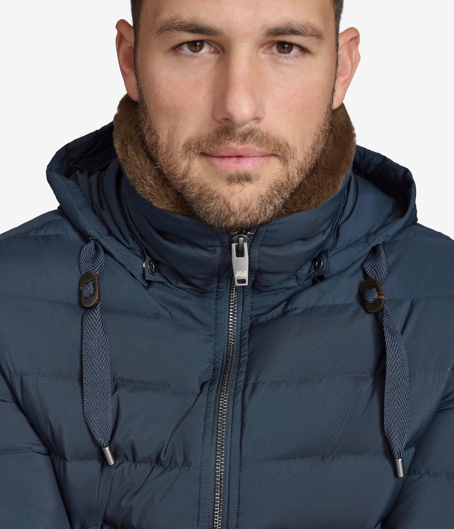 Loxton Puffer With Faux Collar