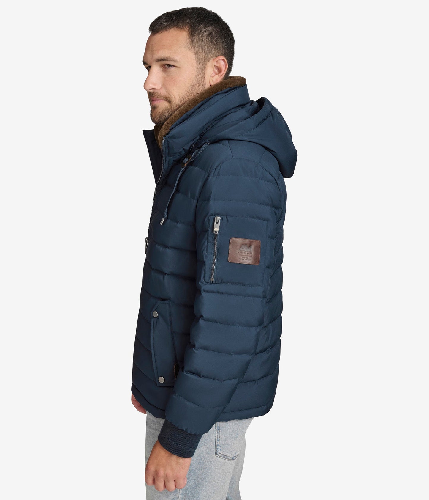 Loxton Puffer With Faux Collar