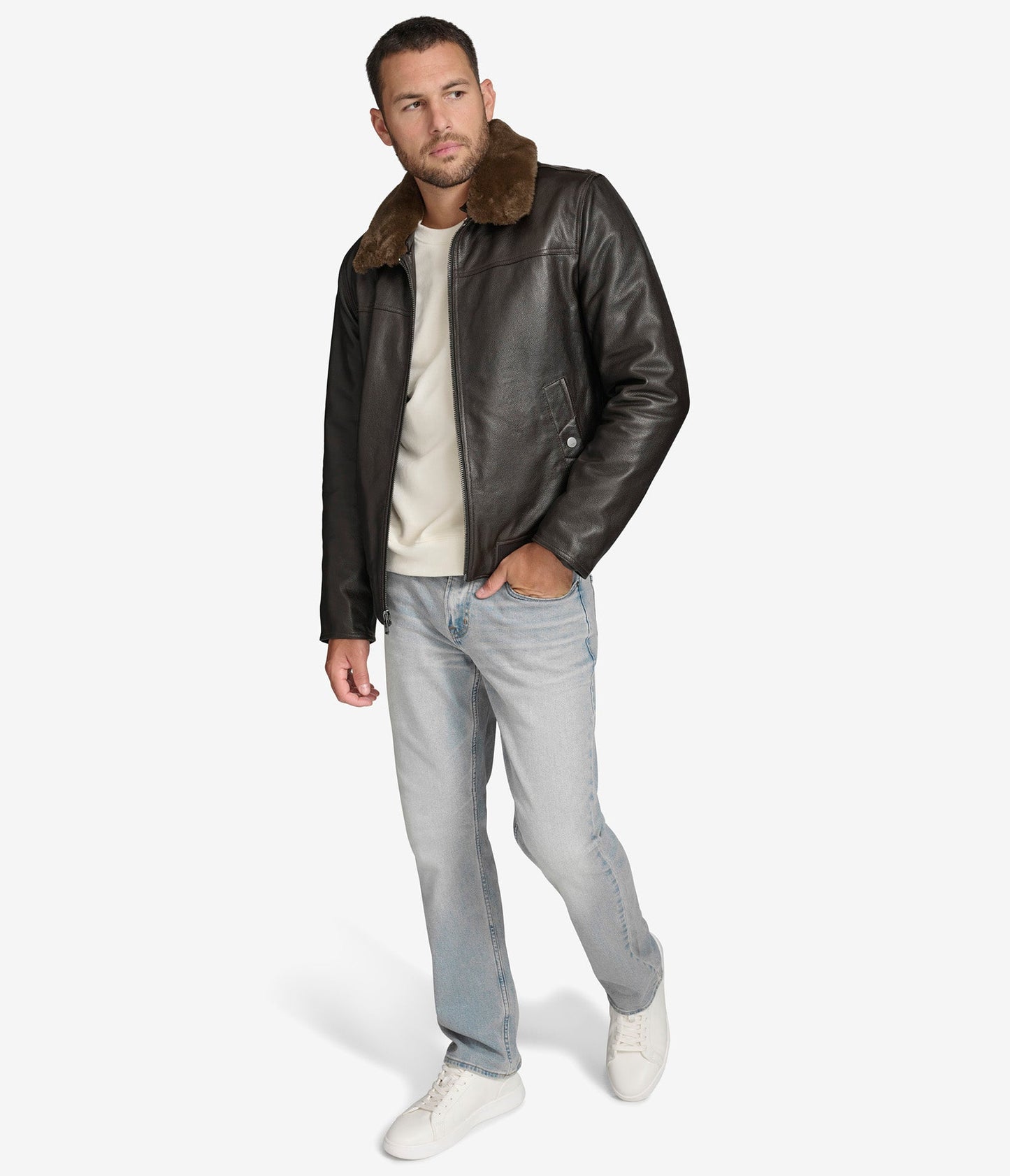 Hedland Jacket With Shearling Collar