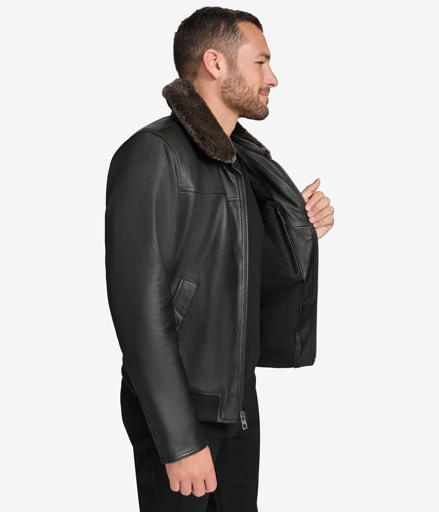 Hedland Jacket With Shearling Collar