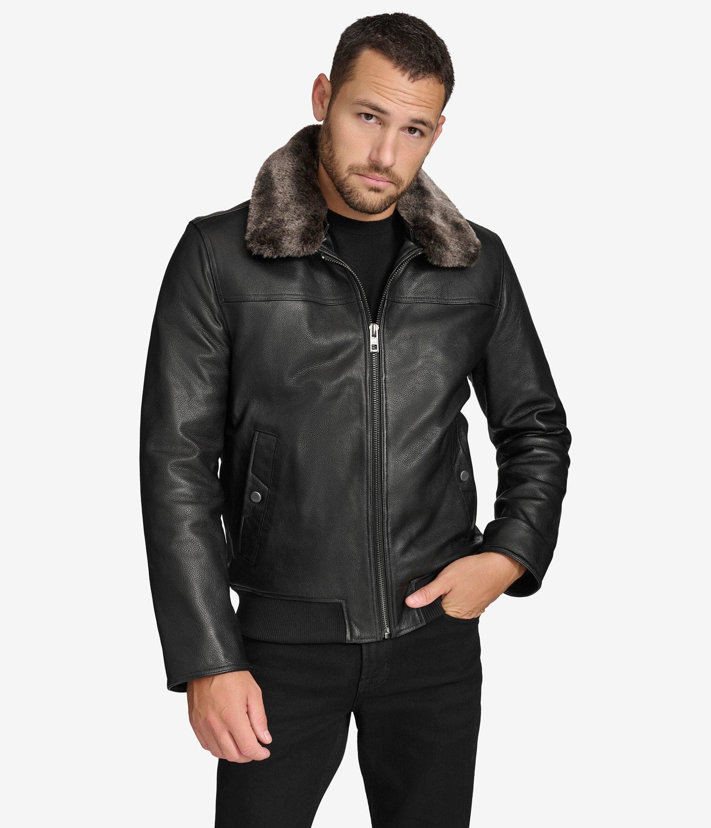 Hedland Jacket With Shearling Collar