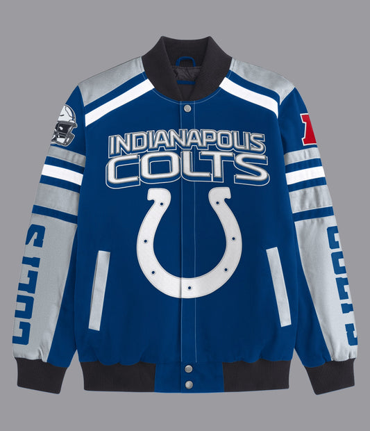 Indianapolis Colts Power Forward Racing Jacket