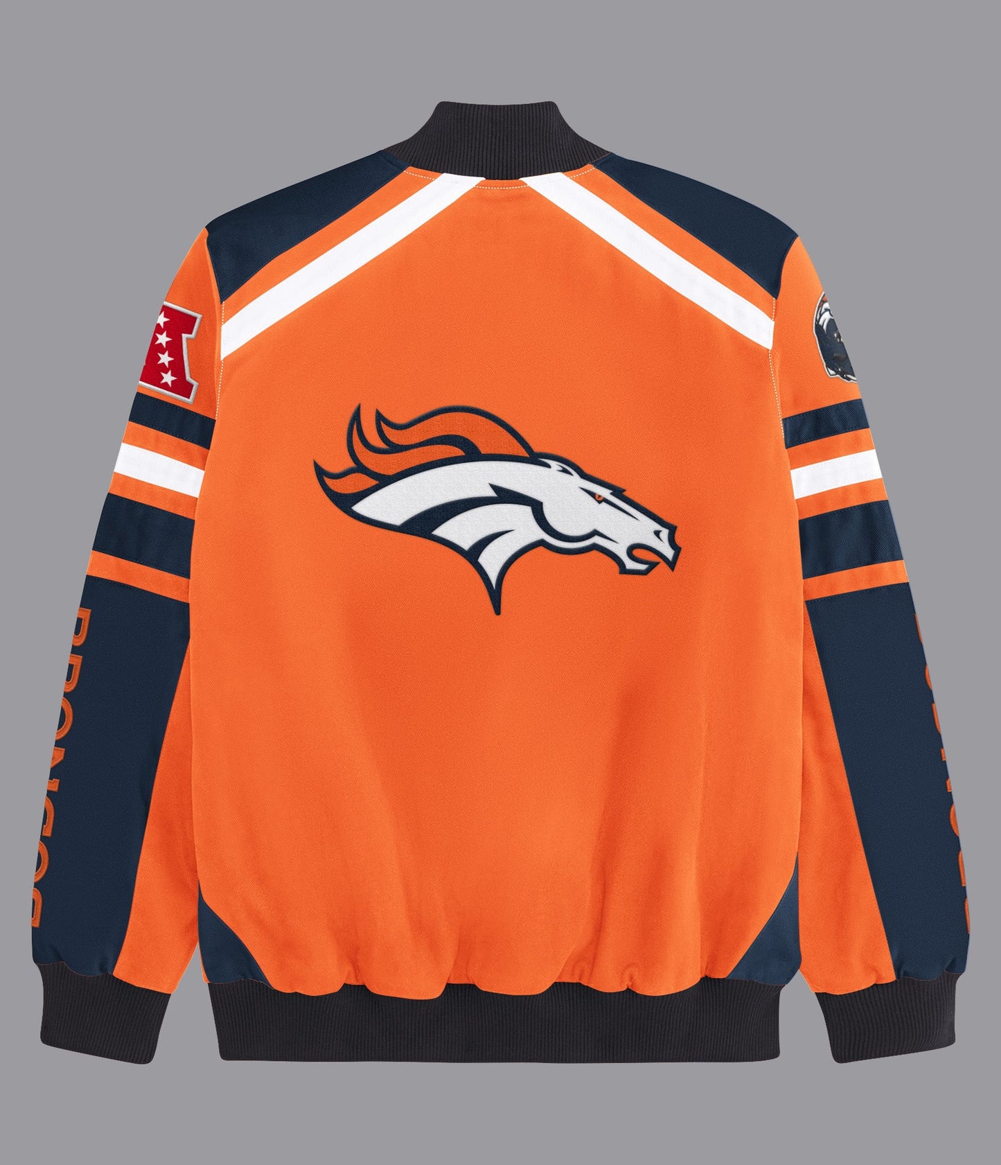 Denver Broncos Power Forward Racing Jacket