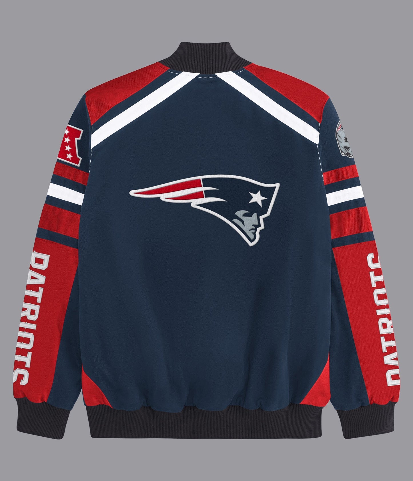 New England Patriots Power Forward Racing Jacket