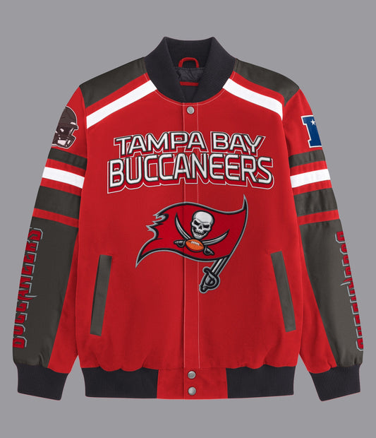 Tampa Bay Buccaneers Power Forward Racing Jacket