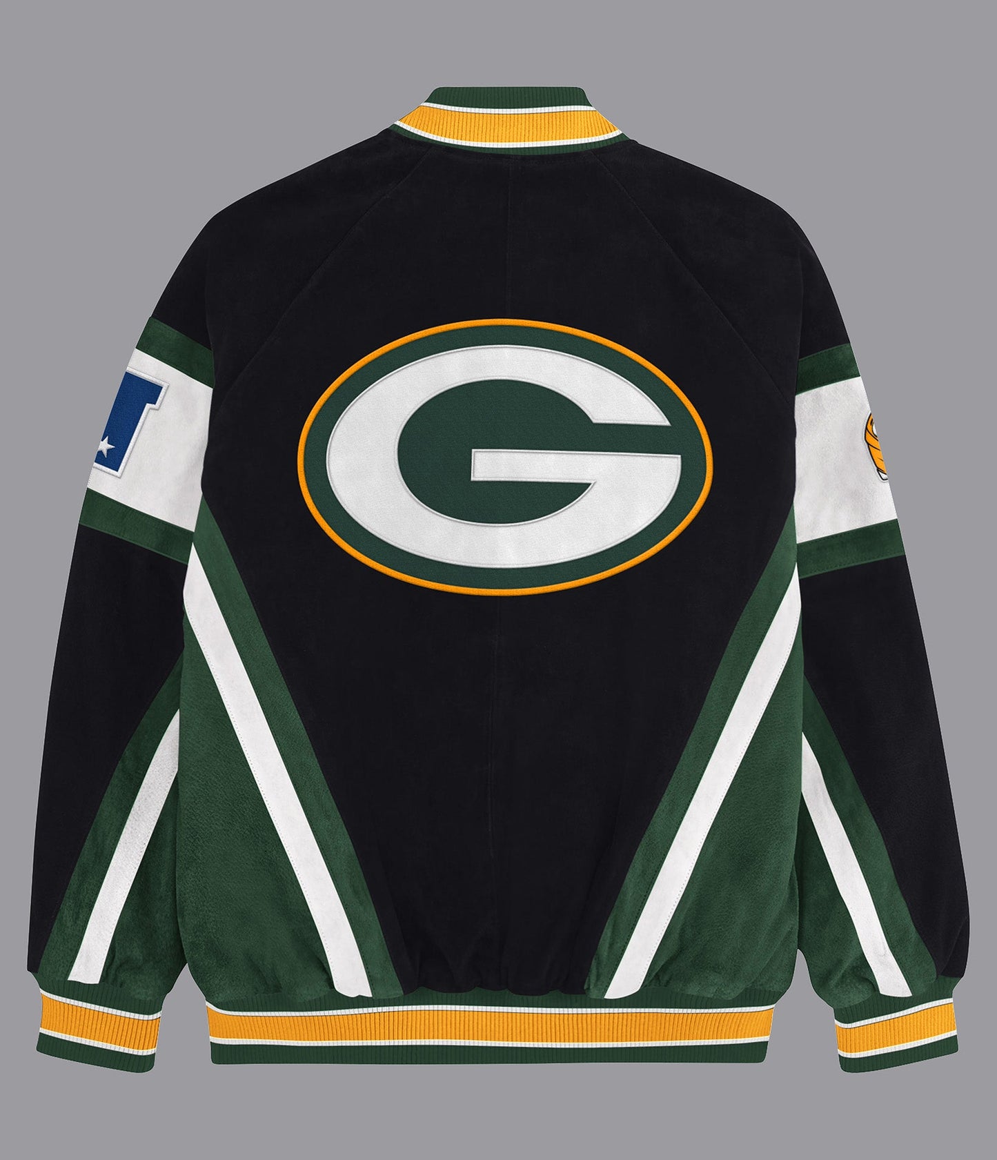 Green Bay Packers  Suede Varsity Jacket