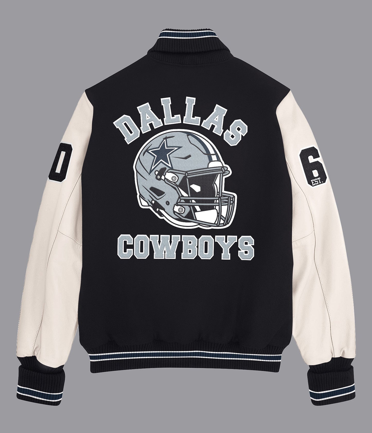 Dallas Cowboys Leather Wool Varsity Jacket