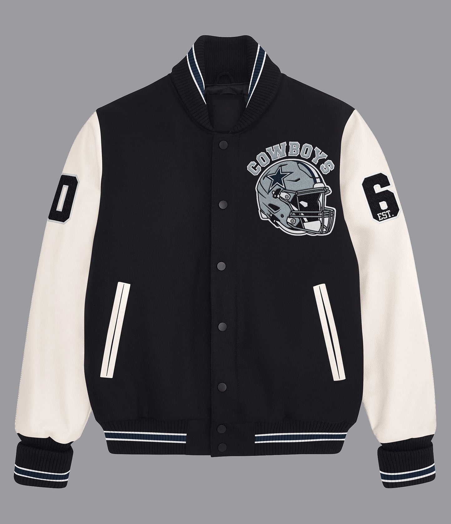 Dallas Cowboys Leather Wool Varsity Jacket