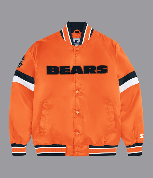 Chicago Bears Home Game Varsity Jacket