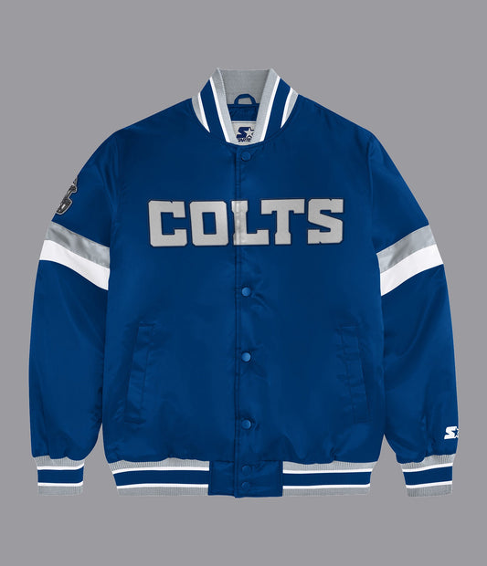 Indianapolis Colts Home Game Varsity Jacket