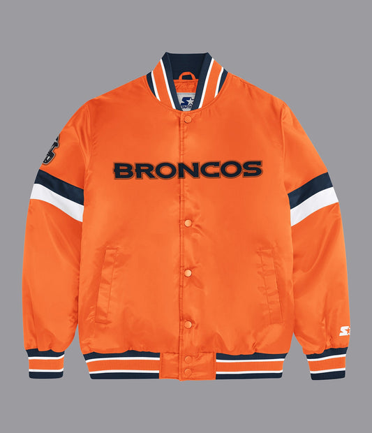 Denver Broncos Home Game Varsity Jacket