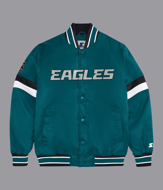 Eagles Home Game Varsity Jacket