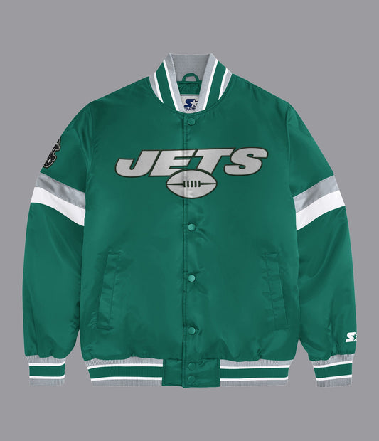 NY Jets Home Game Varsity Jacket