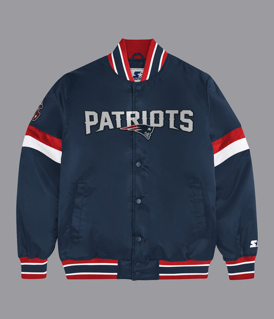 New England Patriots Home Game Varsity Jacket