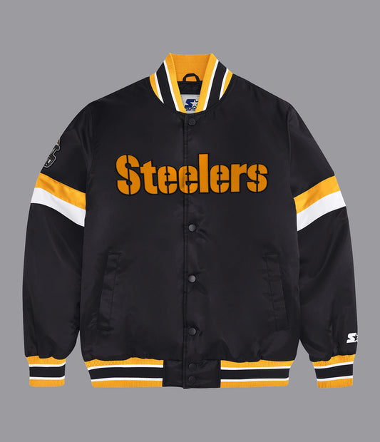 Pittsburgh Steelers Home Game Varsity Jacket