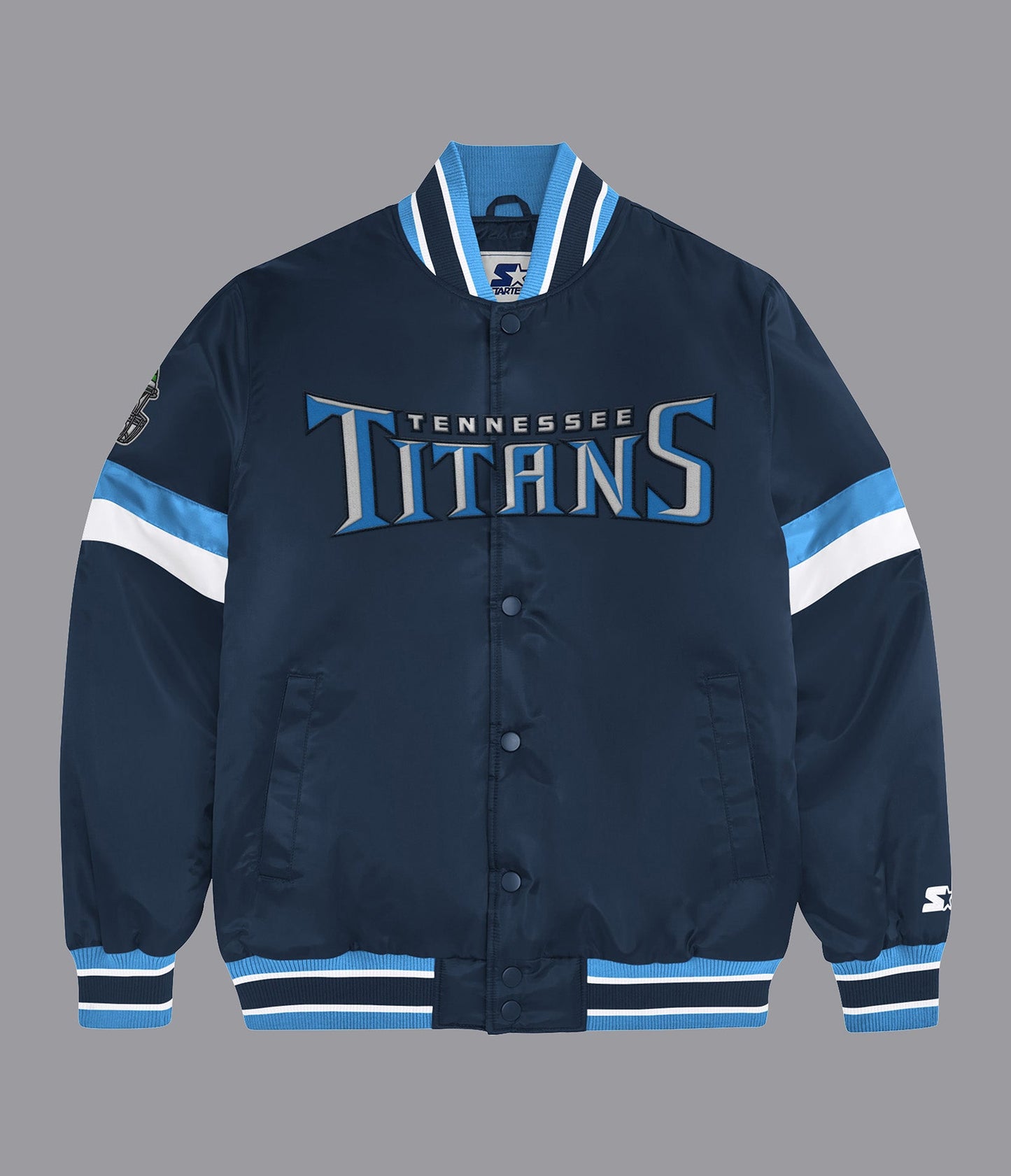 Tennessee Titans Home Game Varsity Jacket