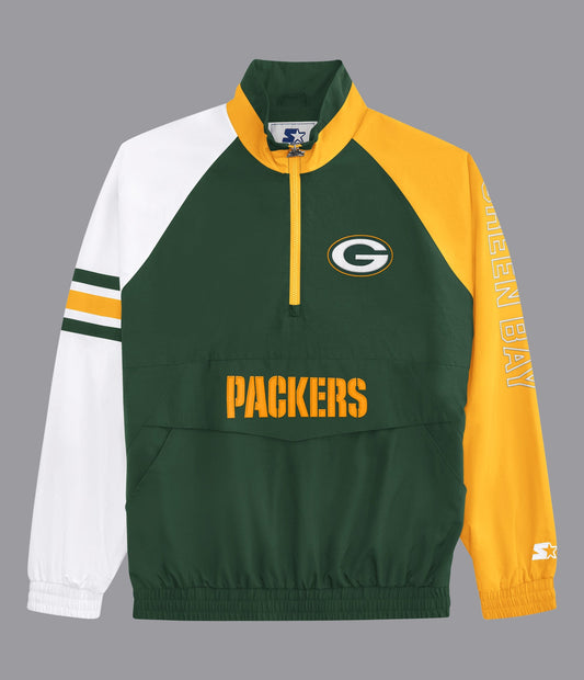 Green Bay Packers Elite Half Zip Pullover