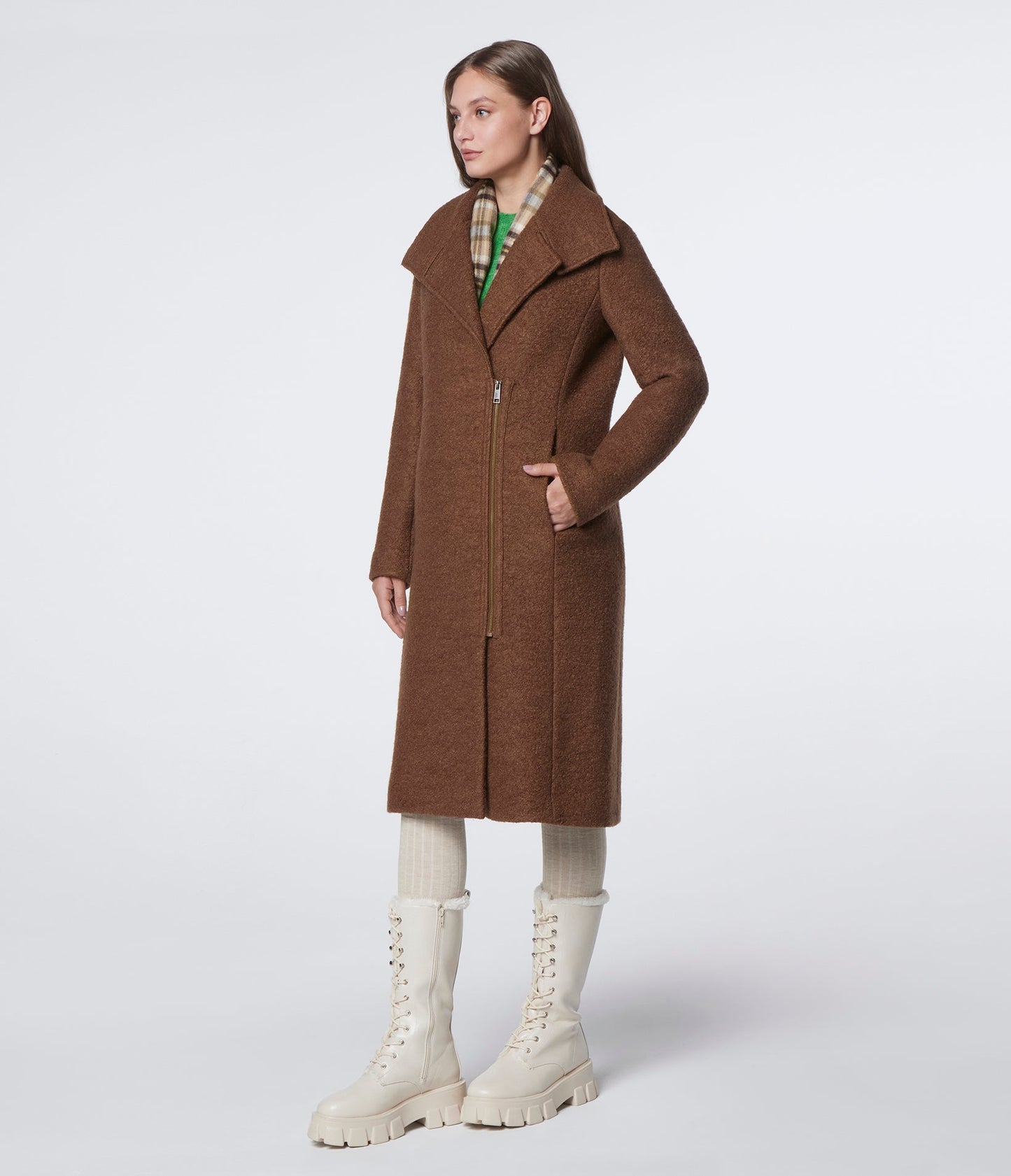 Geller Textured Wool Coat