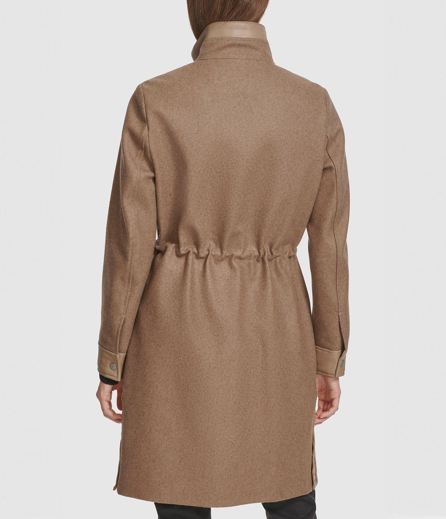 Chesme Anorak Style Wool Coat