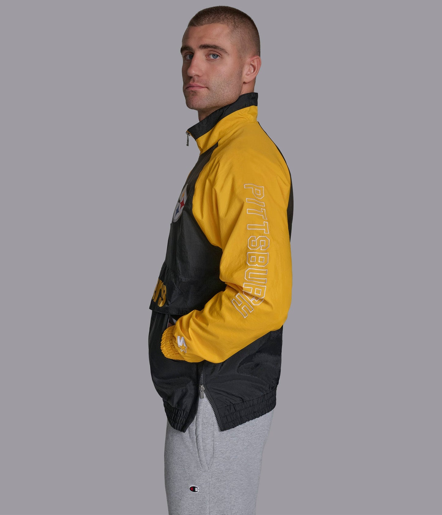 Pittsburgh Steelers Elite Half Zip Pullover