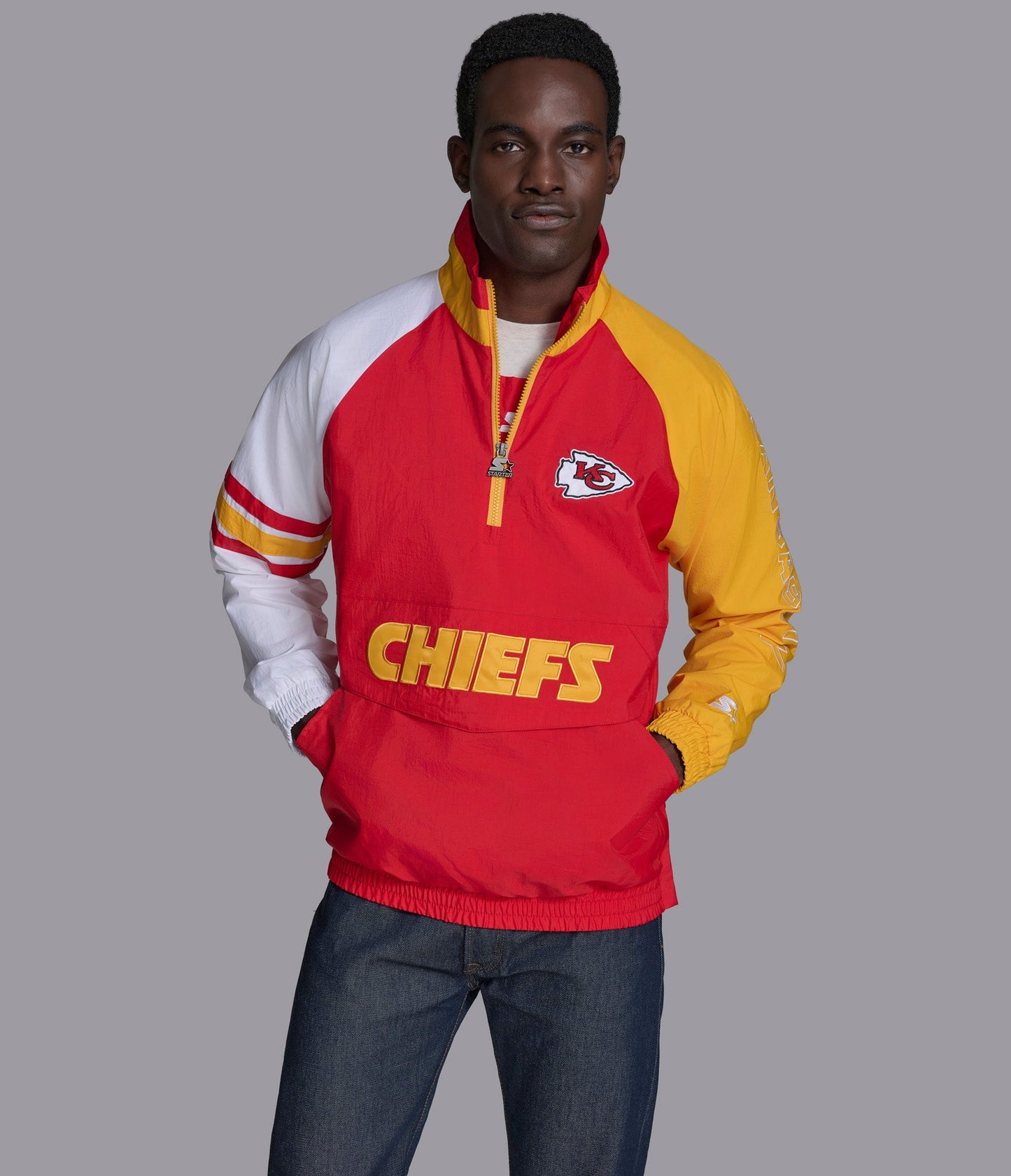 Kansas City Chiefs Elite Half Zip Pullover