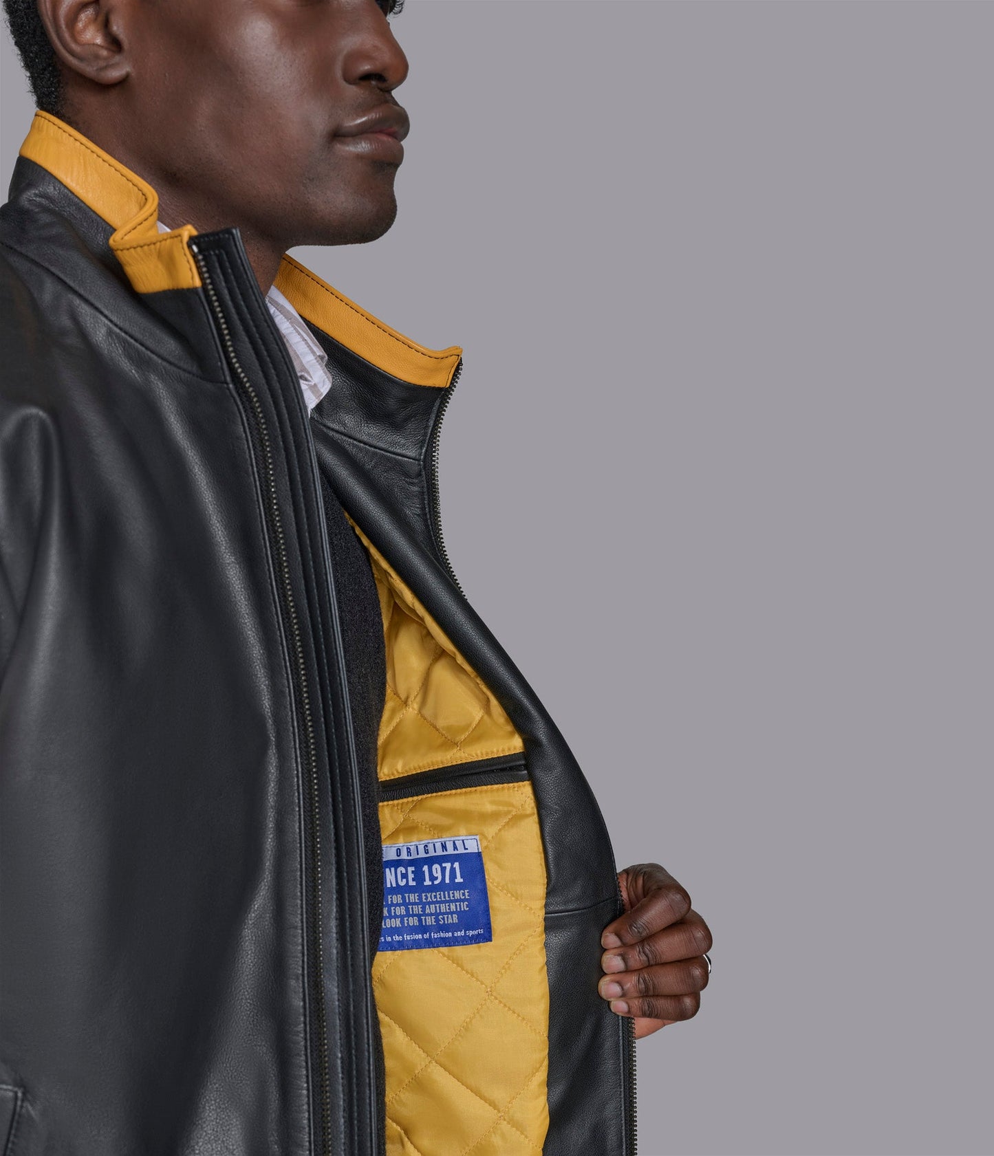 Pittsburgh Steelers Full Zip Leather Jacket