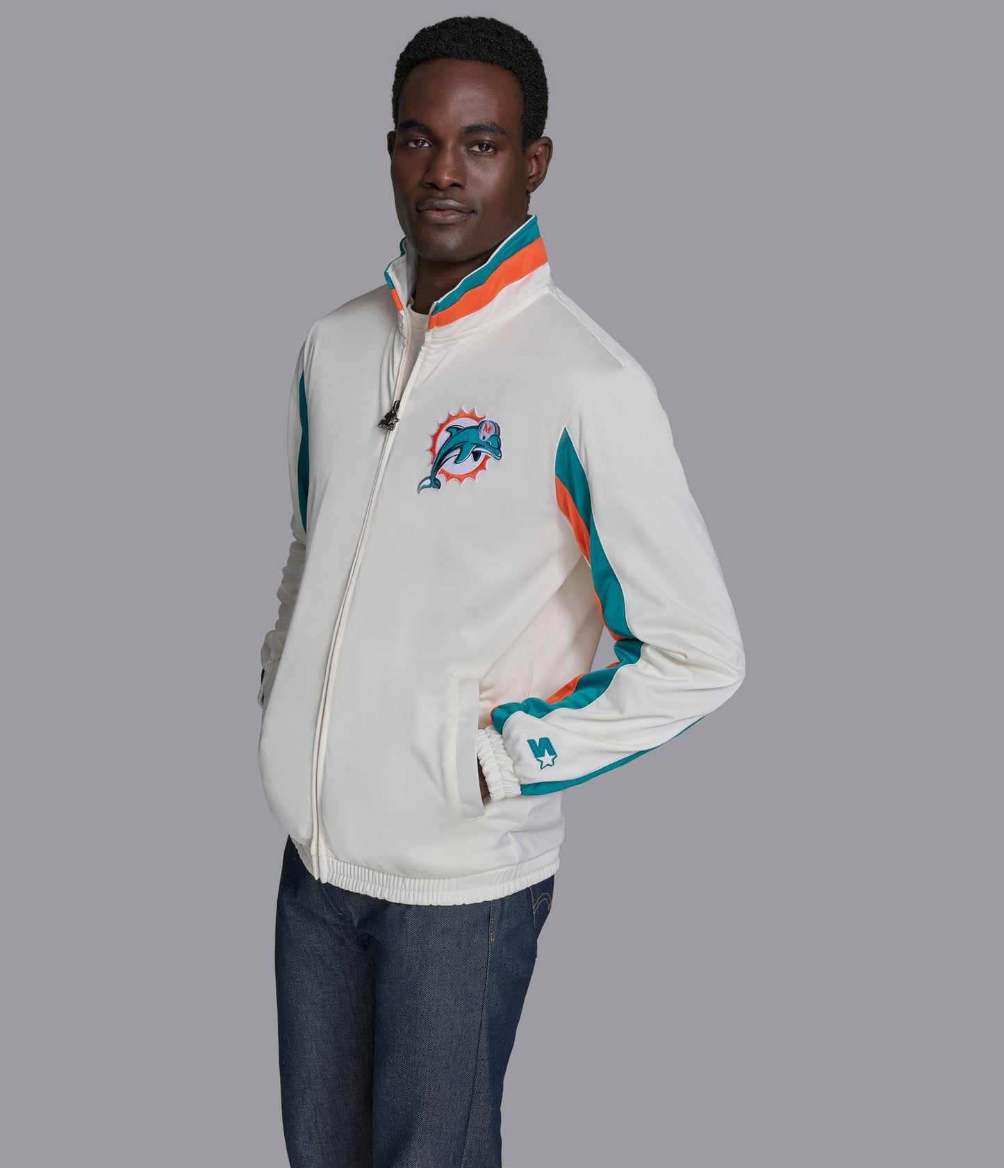 Miami Dolphins Rebound Track Jacket