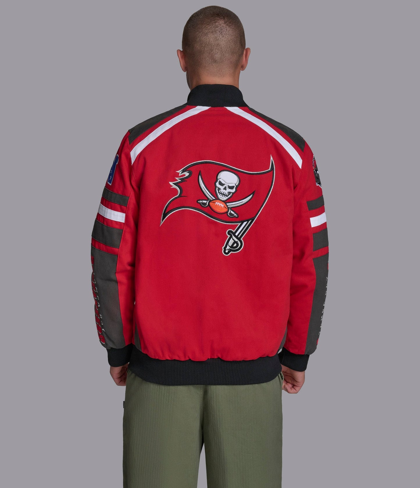 Tampa Bay Buccaneers Power Forward Racing Jacket