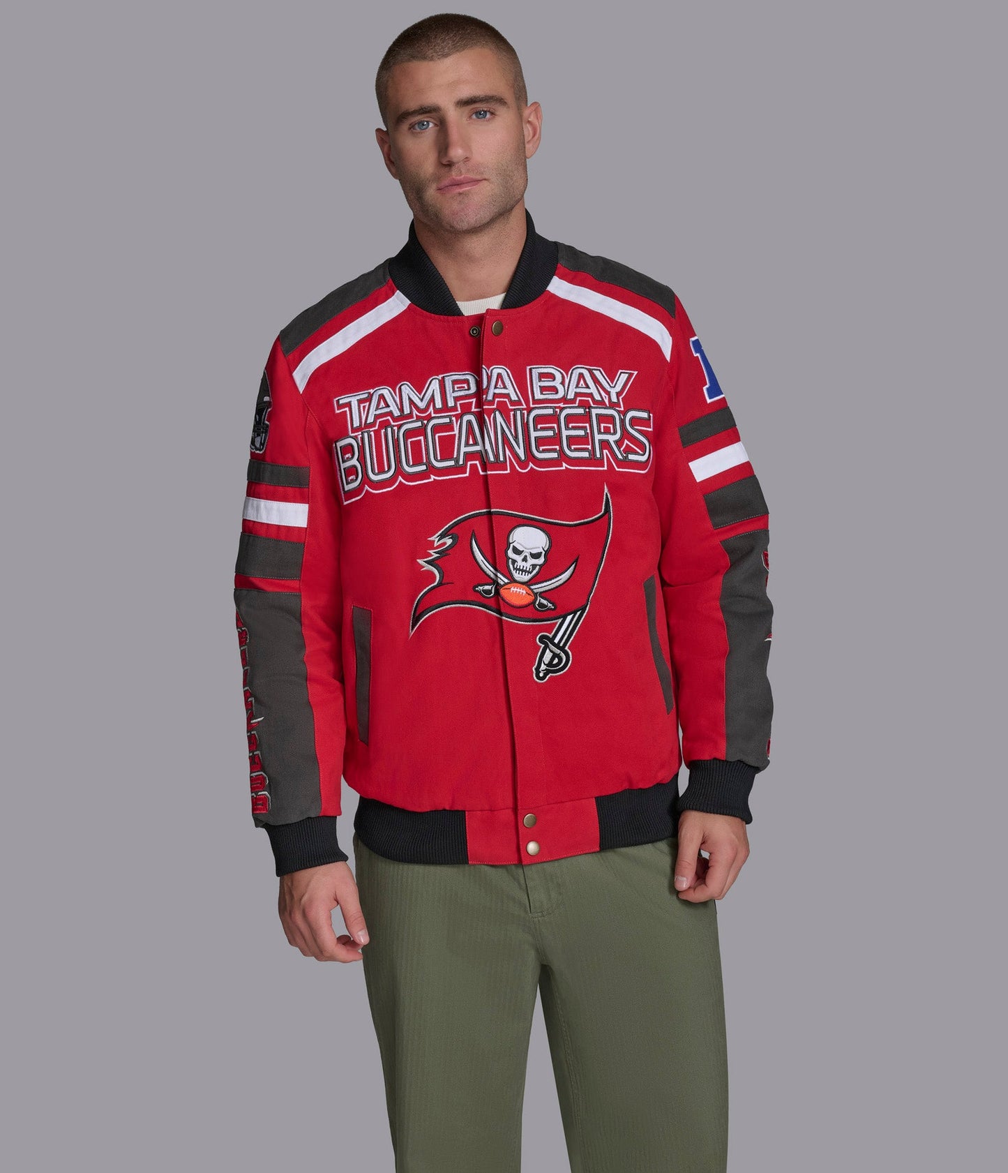 Tampa Bay Buccaneers Power Forward Racing Jacket