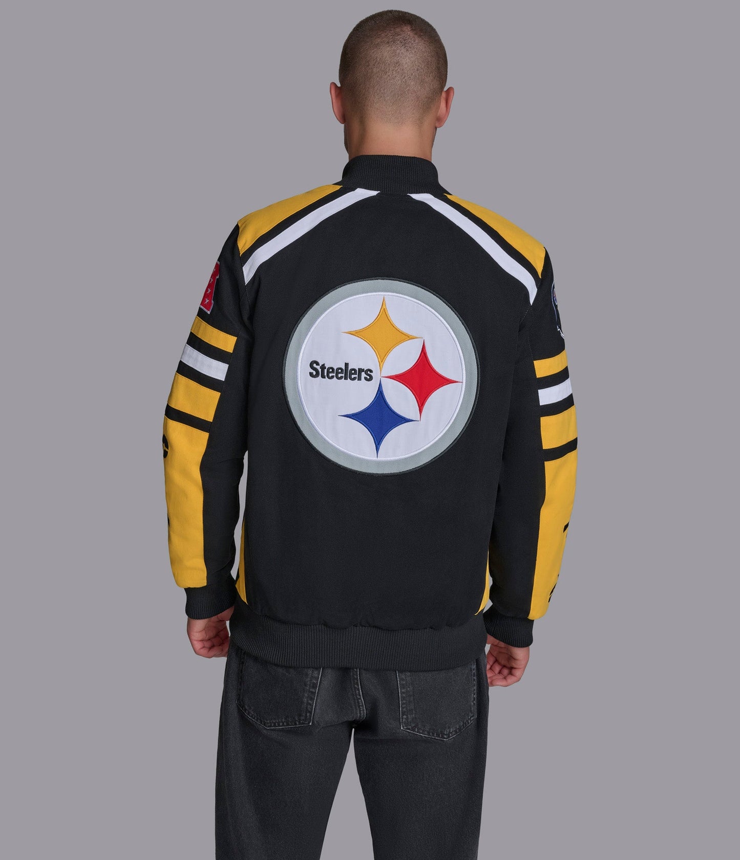 Pittsburgh Steelers Power Forward Racing Jacket