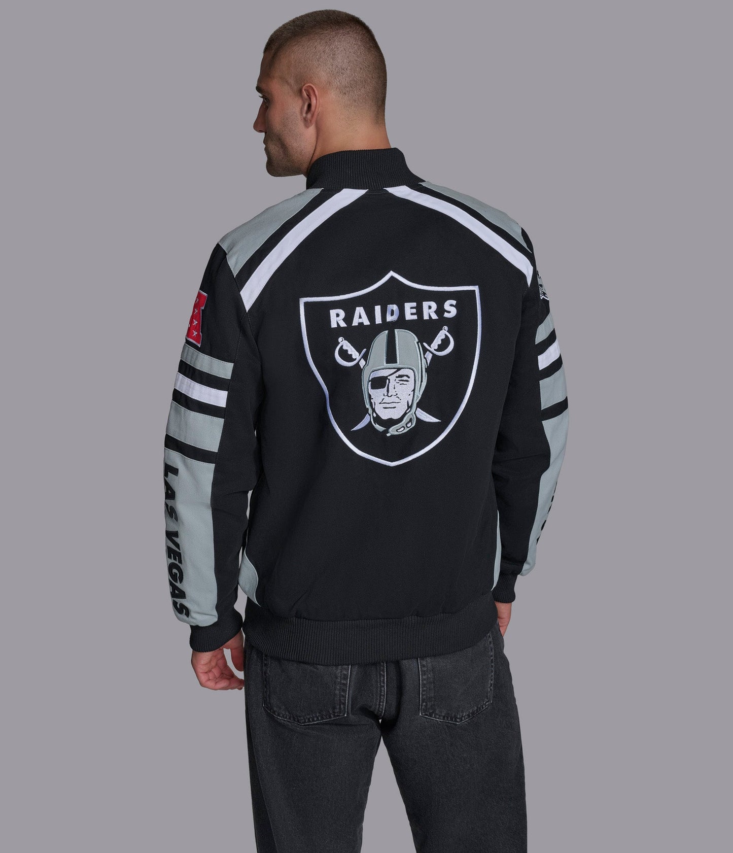 Raiders Power Forward Racing Jacket