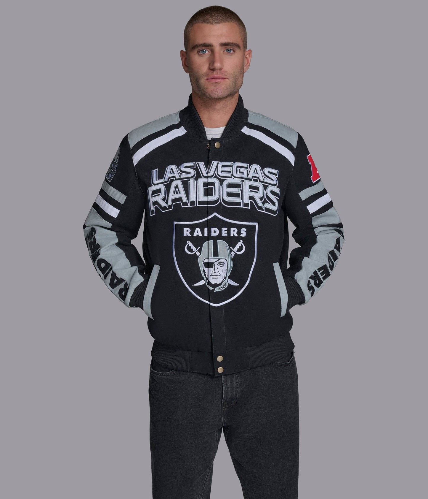 Raiders Power Forward Racing Jacket