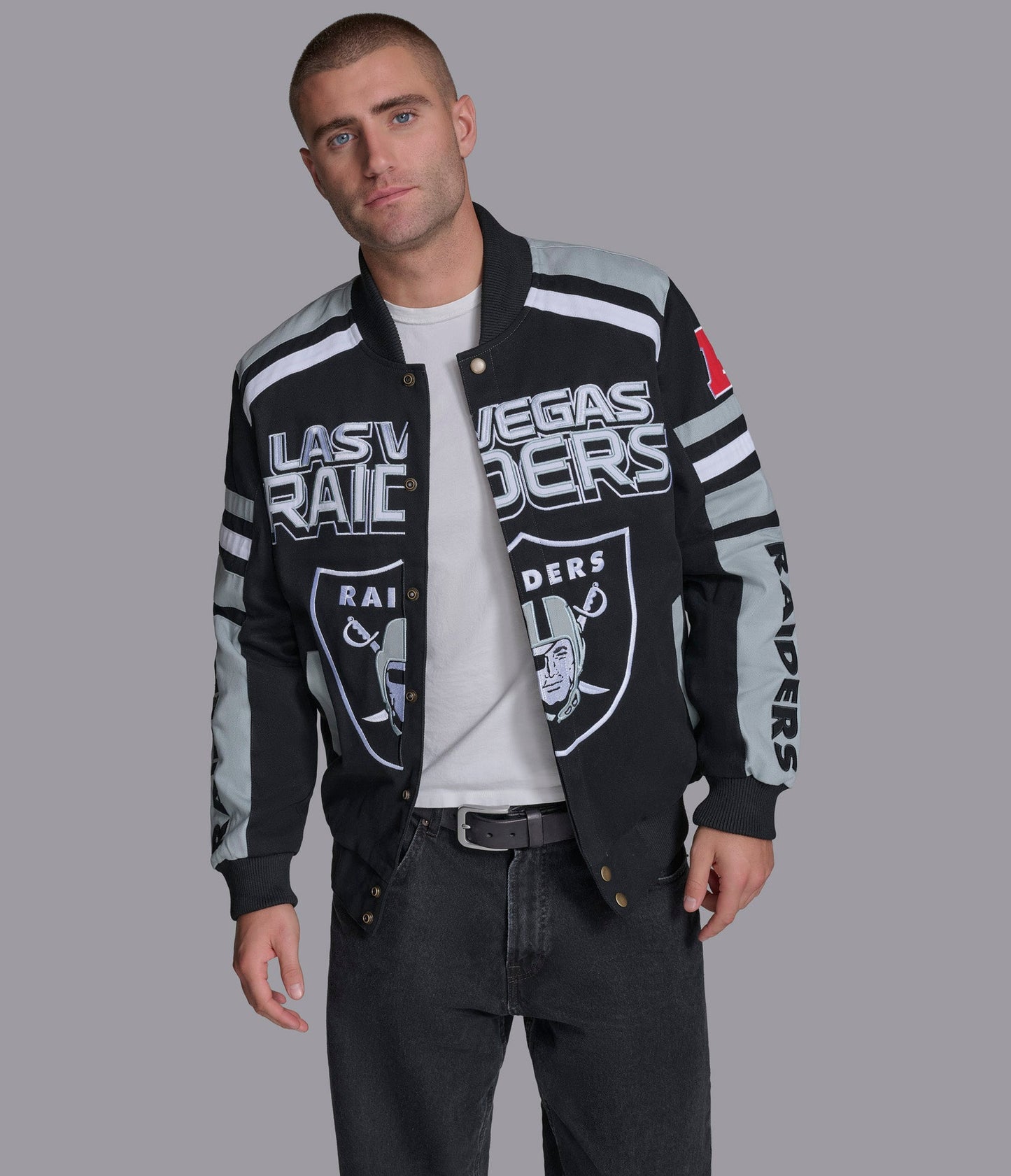 Raiders Power Forward Racing Jacket