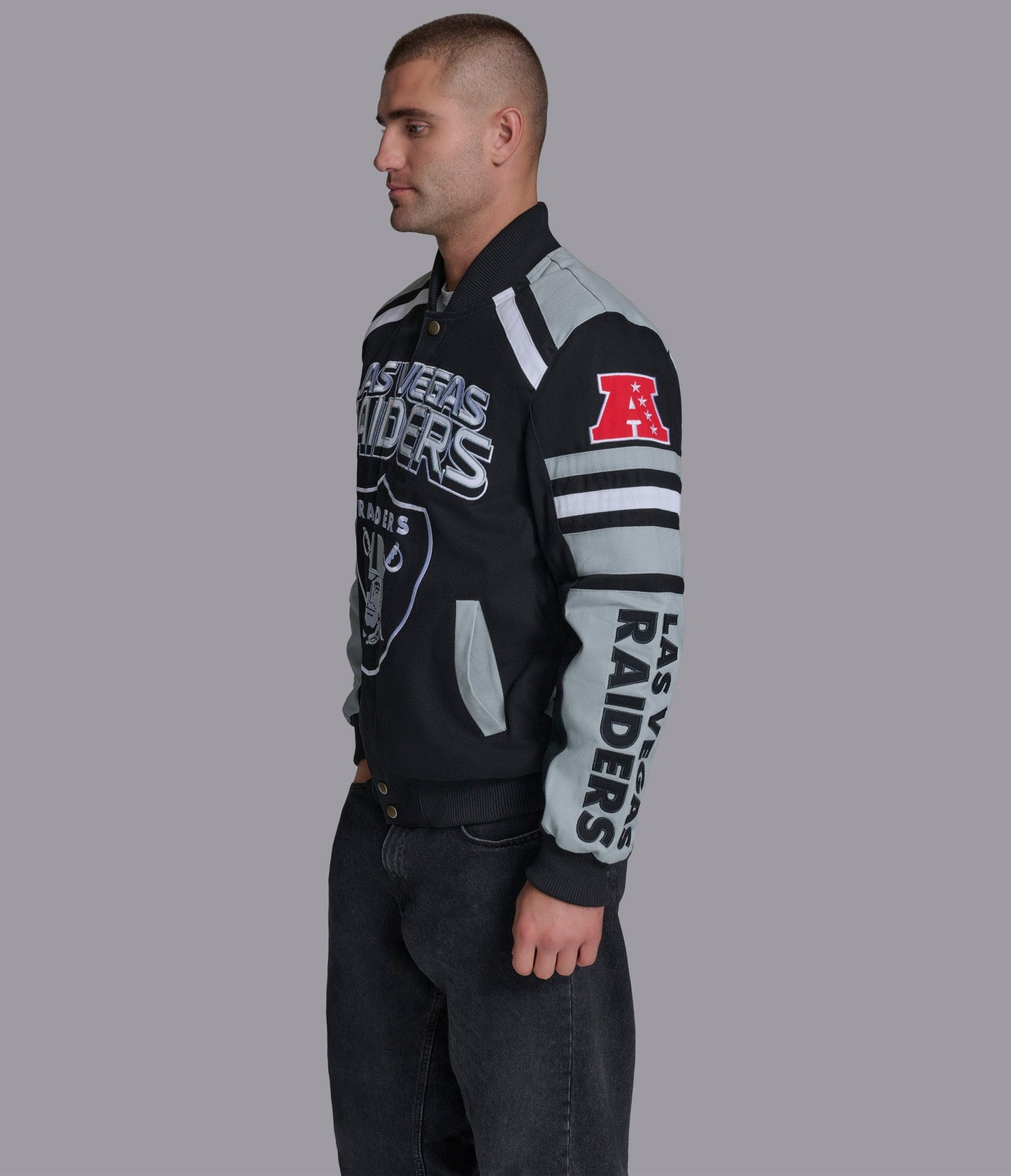 Raiders Power Forward Racing Jacket