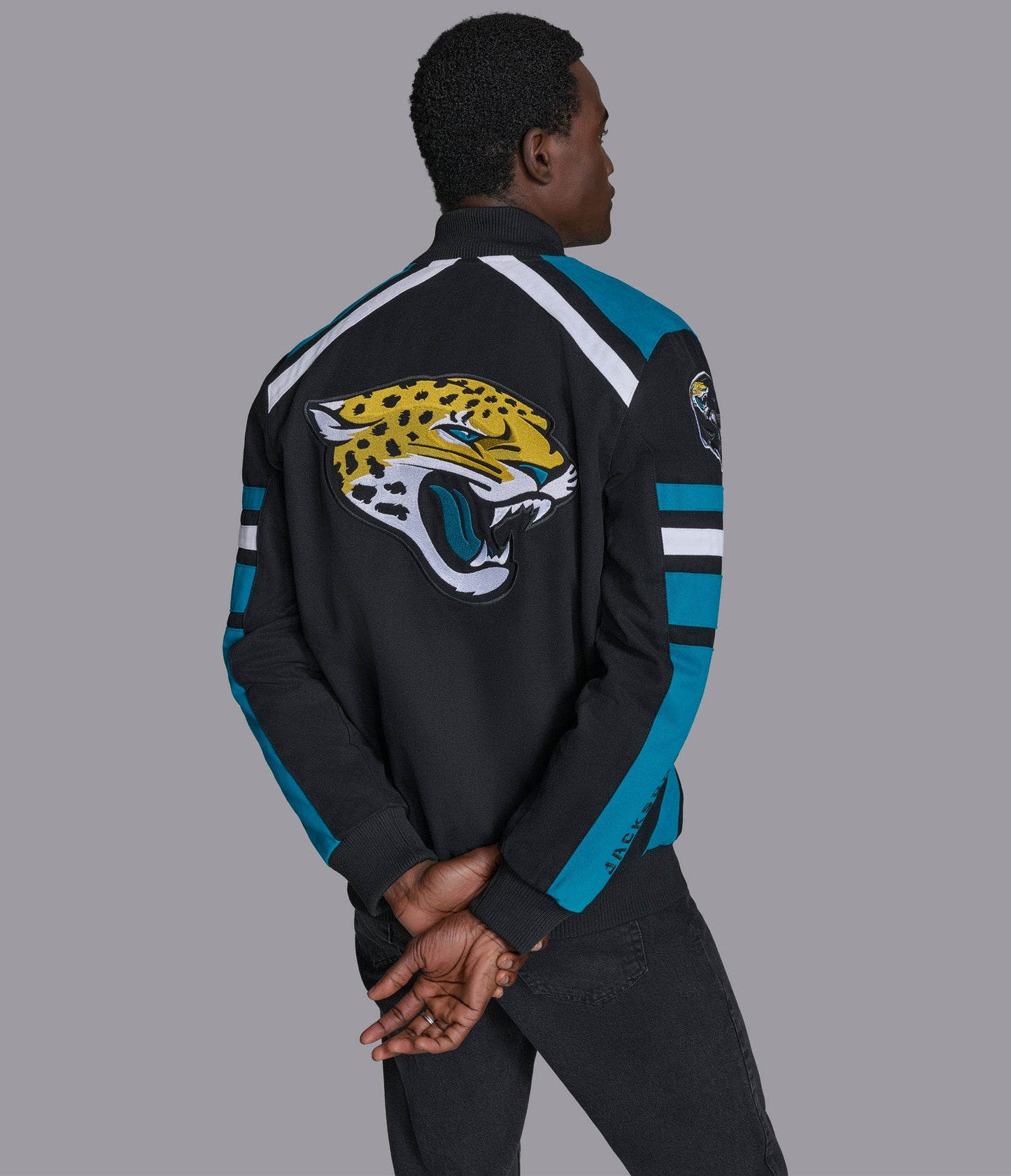 Jacksonville Jaguars Power Forward Racing Jacket