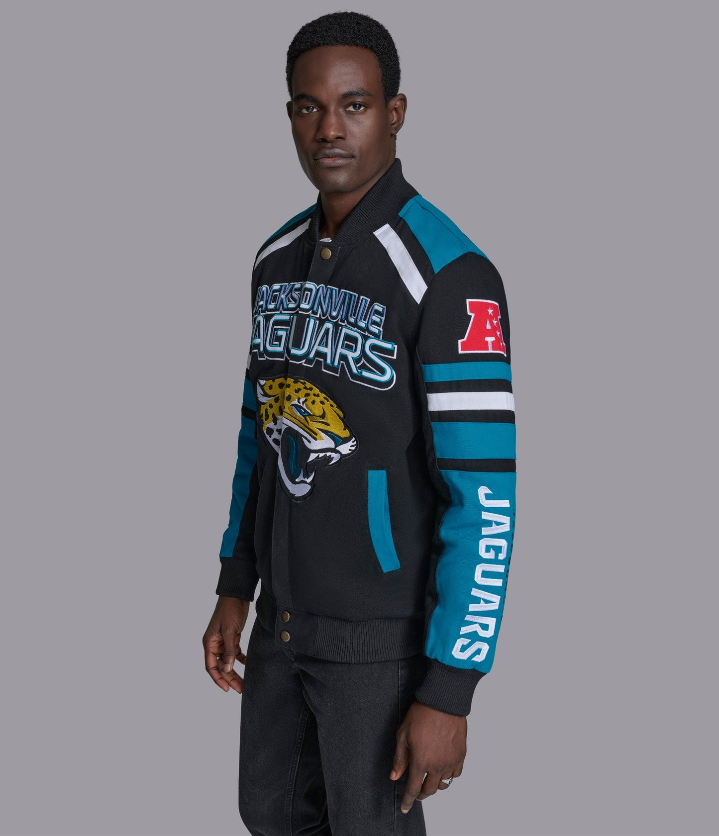 Jacksonville Jaguars Power Forward Racing Jacket