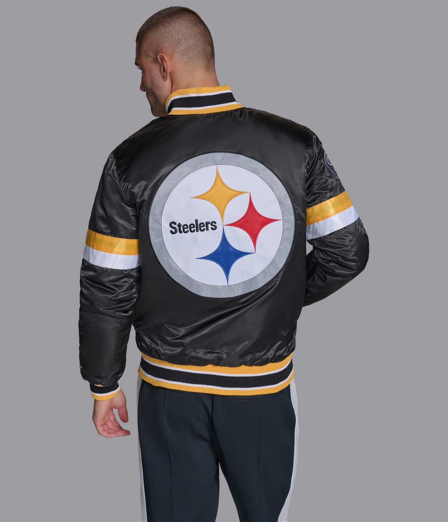 Pittsburgh Steelers Home Game Varsity Jacket