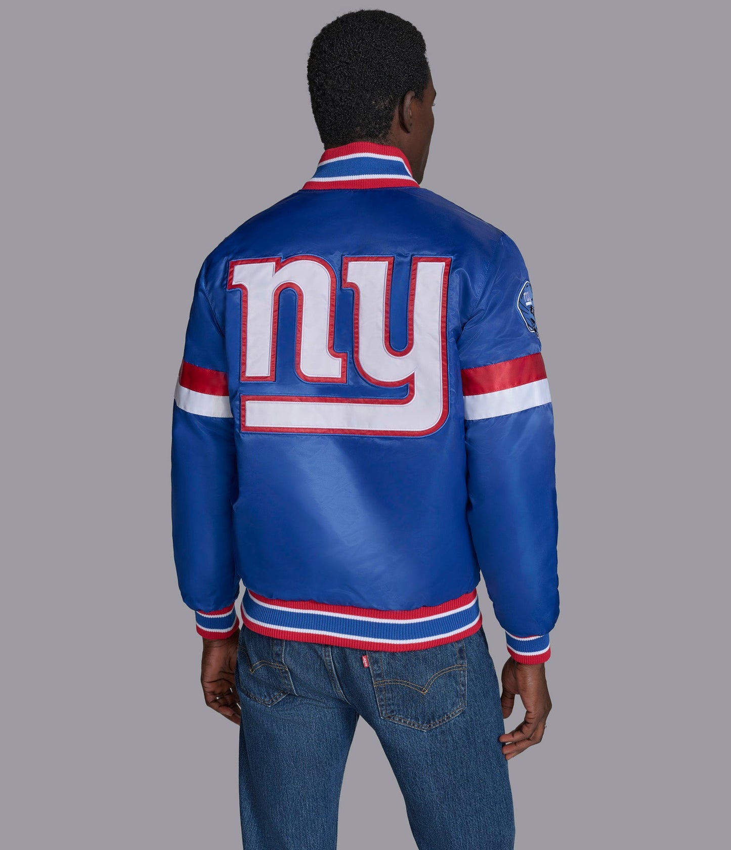 NY Giants Home Game Varsity Jacket