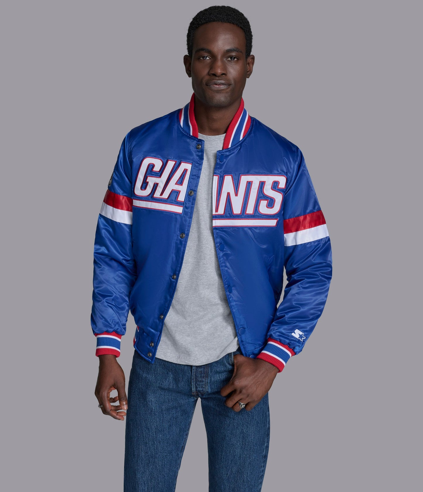 NY Giants Home Game Varsity Jacket