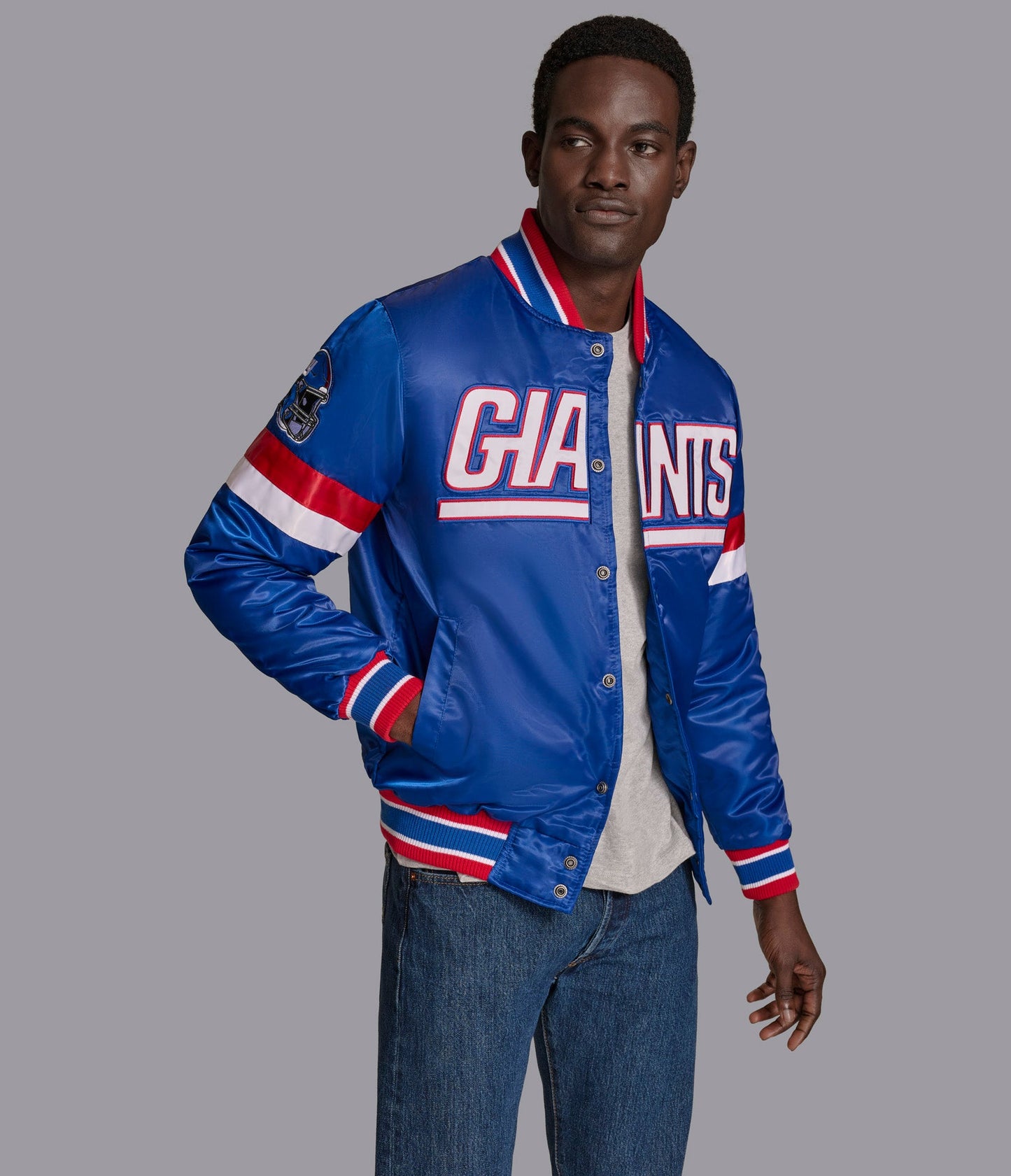 NY Giants Home Game Varsity Jacket