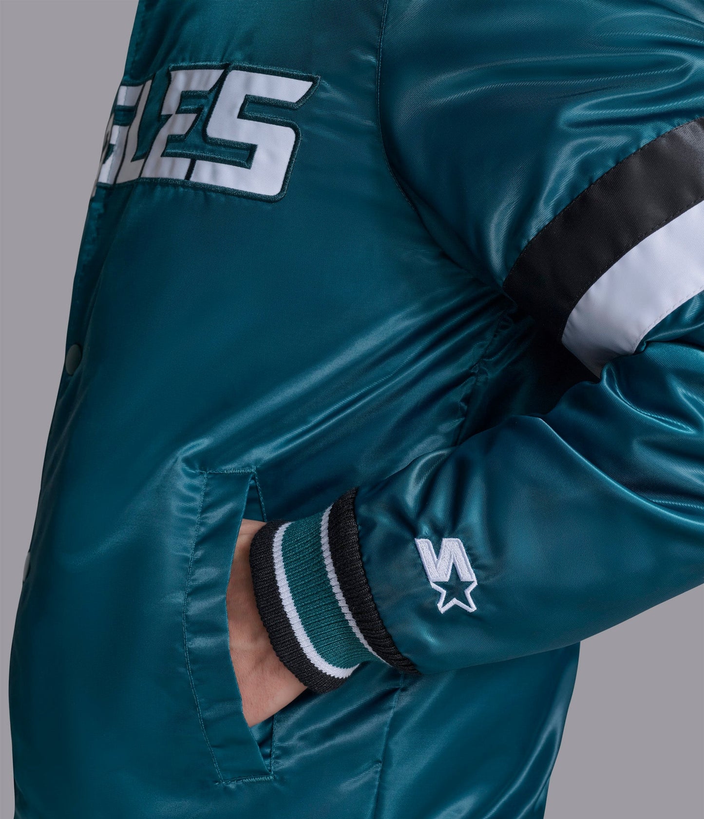 Eagles Home Game Varsity Jacket