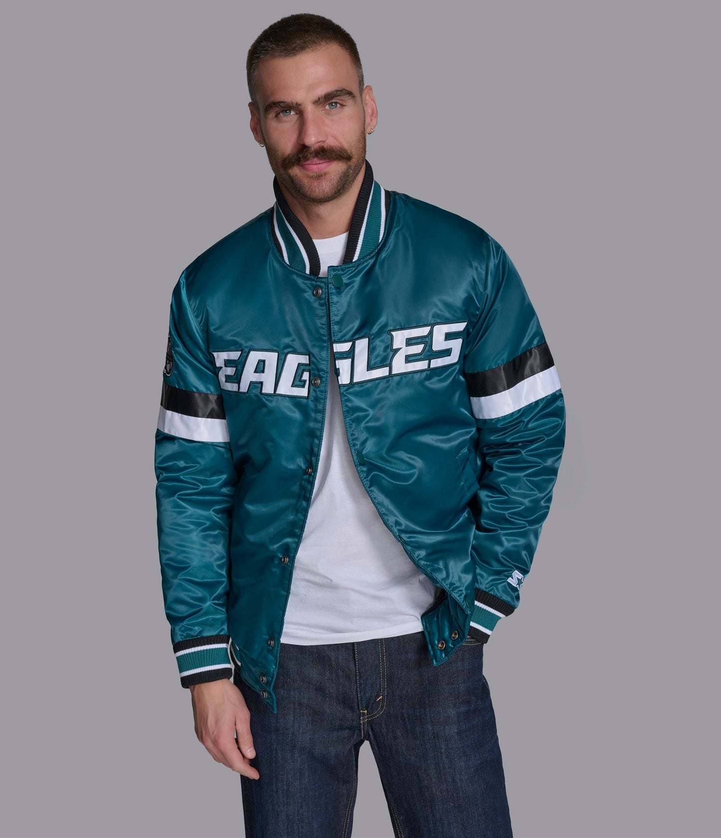 Eagles Home Game Varsity Jacket