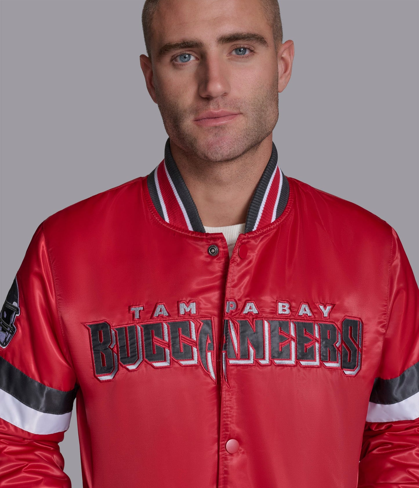 Tampa Bay Buccaneers Home Game Varsity Jacket