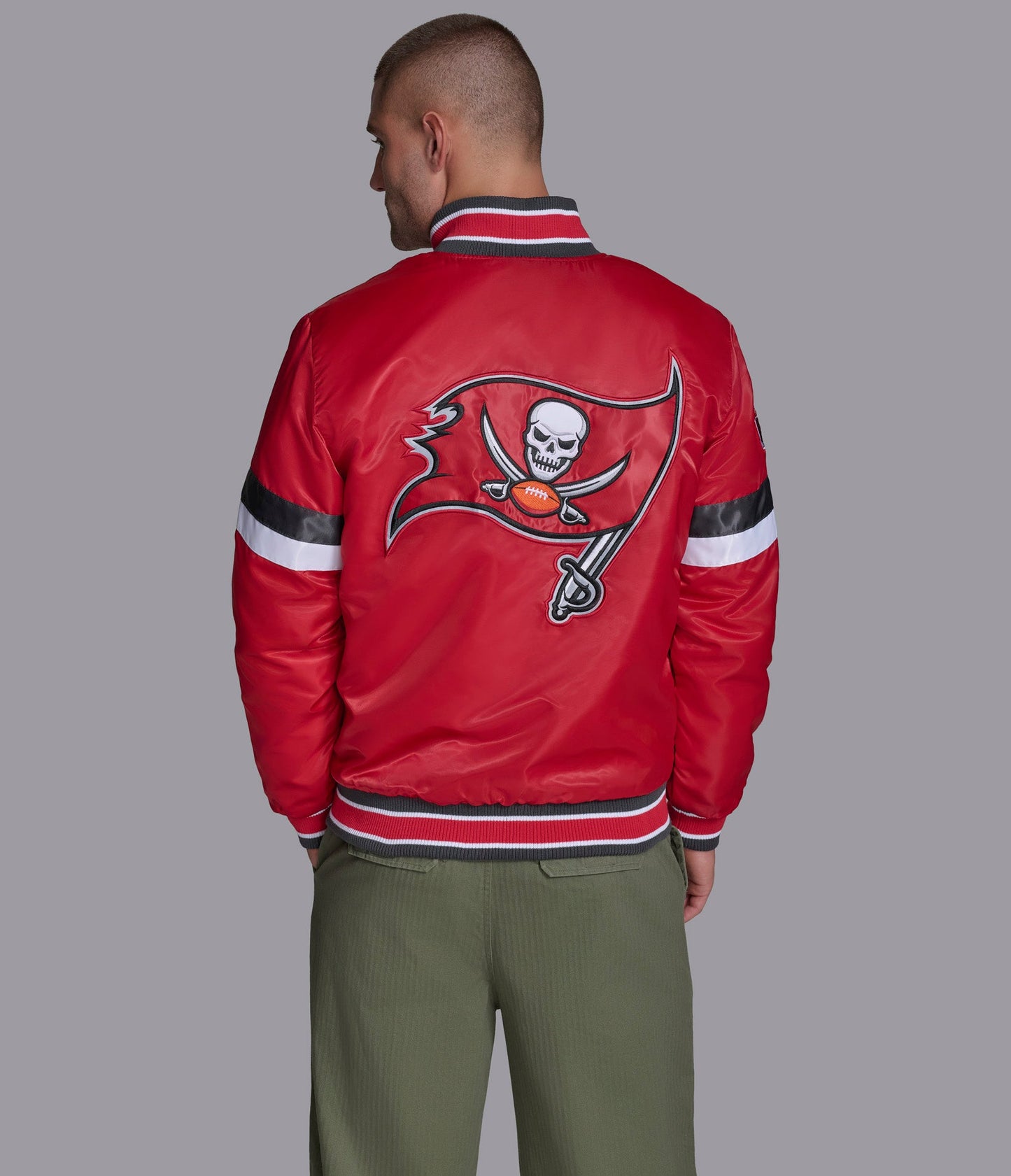 Tampa Bay Buccaneers Home Game Varsity Jacket