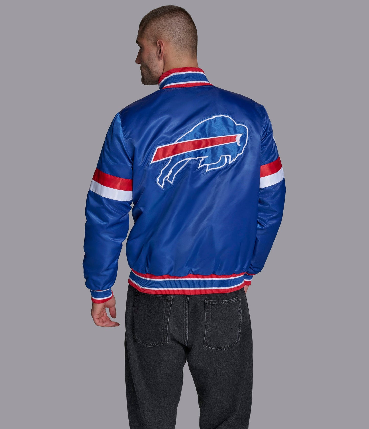 Buffalo Bills Home Game Varsity Jacket