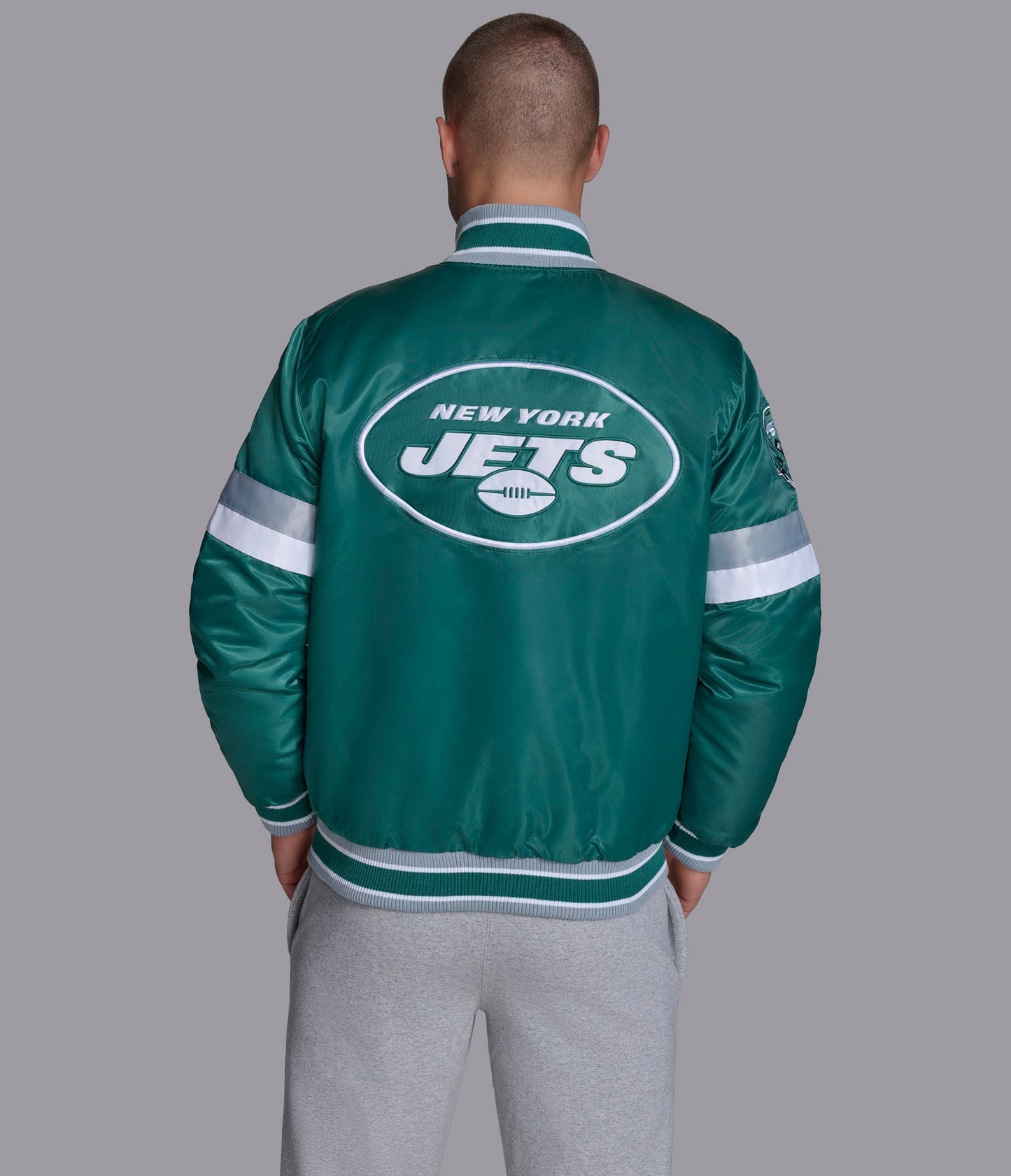 NY Jets Home Game Varsity Jacket